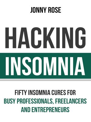 cover image of Hacking Insomnia